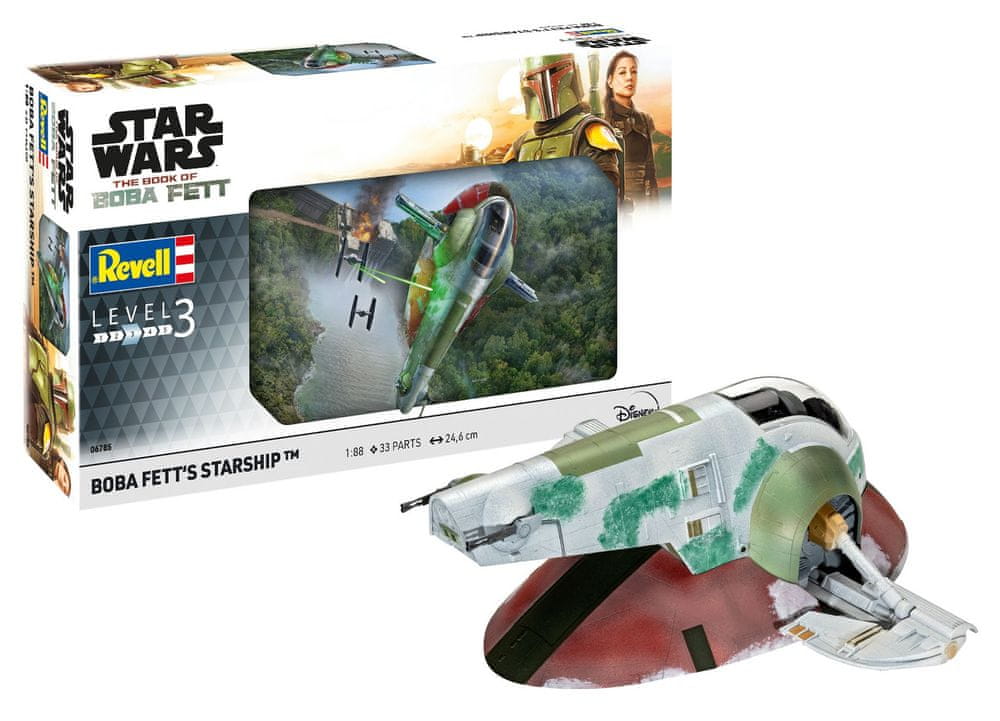 Revell Plastic ModelKit SW 06785 - Boba Fett's Starship (1:88)