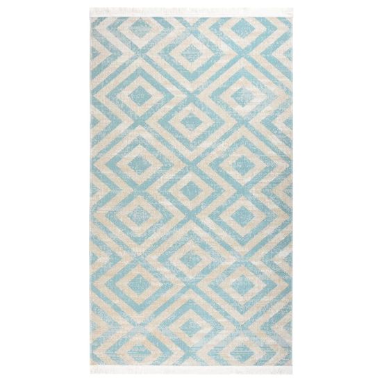 Vidaxl Venkovní koberec hladce tkaný 115 x 170 cm zelenobéžový