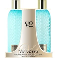 Vivian Gray Kosmetická sada péče o tělo Jasmine & Patchouli (Shower Gel & Body Lotion)