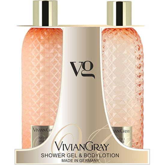 Vivian Gray Kosmetická sada péče o tělo Neroli & Amber (Shower Gel & Body Lotion)