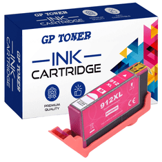GP TONER Kompatiblní inkoust pro HP 912XL Officejet Pro 8012 8013 8014 8015 8017 8022 8024 8025 purpurová