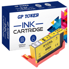 GP TONER Kompatiblní inkoust pro HP 912XL Officejet Pro 8012 8013 8014 8015 8017 8022 8024 8025 žlutá