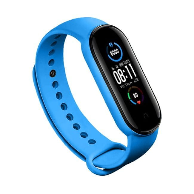 RhinoTech pásek pro Xiaomi Mi Band 5 RTACC018, tmavě modrý