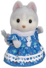 Sylvanian Families Tandemové kolo pro Husky sourozence