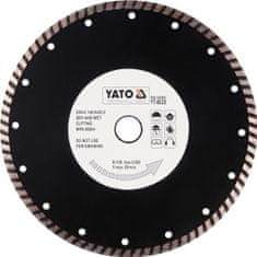 YATO Kotouč řezný diamantový 230 x 22,2 x 3,1 mm turbo