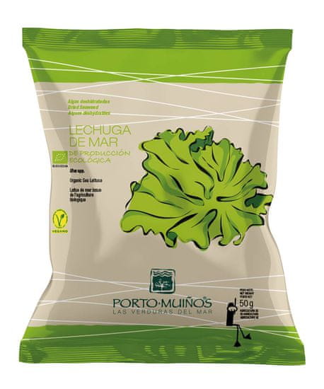 Porto-Muiños Mořské řasy Sea Lettuce/Mořský salát BIO 50 g