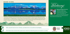 MasterPieces Panoramatické puzzle Grand Tetons National Park, Wyoming 1000 dílků