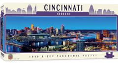MasterPieces Panoramatické puzzle Cincinnati, Ohio 1000 dílků