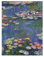 Galison Oboustranné puzzle Monet 500 dílků