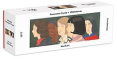 Galison Panoramatické puzzle Pět žen 1000 dílků