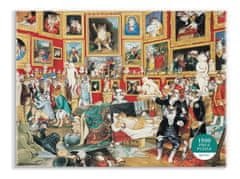 Galison Puzzle Meowsterpiece: Galerie Uffizi 1500 dílků