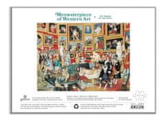 Galison Puzzle Meowsterpiece: Galerie Uffizi 1500 dílků