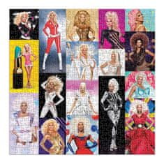 Galison Čtvercové puzzle RuPaul's Drag Race 500 dílků