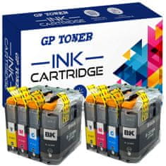 GP TONER 8x Kompatiblní inkoust pro Brother LC-223XL MFC J480 J1140 J4420DW DCP J562DW J4120DW sada