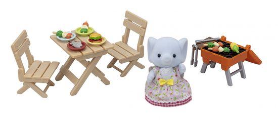 Sylvanian Families BBQ sada na piknik se slonem