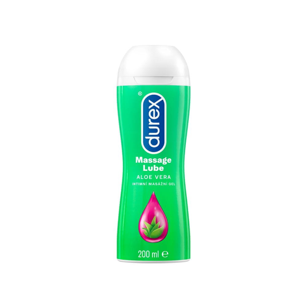 Durex Intimní masážní gel 2v1 s Aloe Vera 200 ml