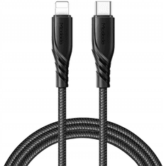 Mcdodo MCDODO USB KABEL TYP C - LIGHTNING PD 20W PRO IPHONE 12 13 1.2M ČERNÝ CA-8460