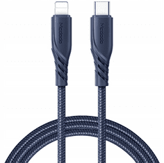 Mcdodo MCDODO USB KABEL TYP C - LIGHTNING PD 20W PRO IPHONE 12 13 1.2M MODRÝ CA-8462