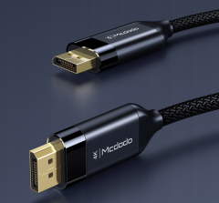 Mcdodo MCDODO DP KABEL PRO DP 4K HDR ČERNÝ 2M CH-8140