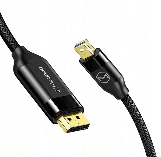 Mcdodo KABEL MCDODO MINI DP TO DP 4K HDR ČERNÝ 2M CA-8150