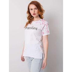 H&B Dámské tričko s nápisem RAVEN bílé HB-TS-3045.36P_360571 M