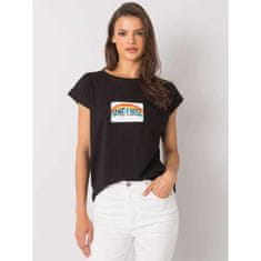 FANCY Dámské tričko s potiskem ALOHA černé FA-TS-7137.29P_367596 Univerzální