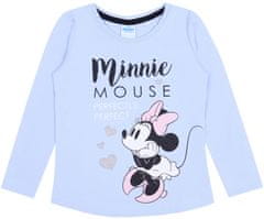 Disney Modrá blůzka s dlouhým rukávem Minnie Mouse DISNEY, 134