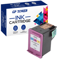 GP TONER Kompatiblní inkoust pro HP 703XL DeskJet Ink Advantage D730 F735 K109a K209a K510a barevná
