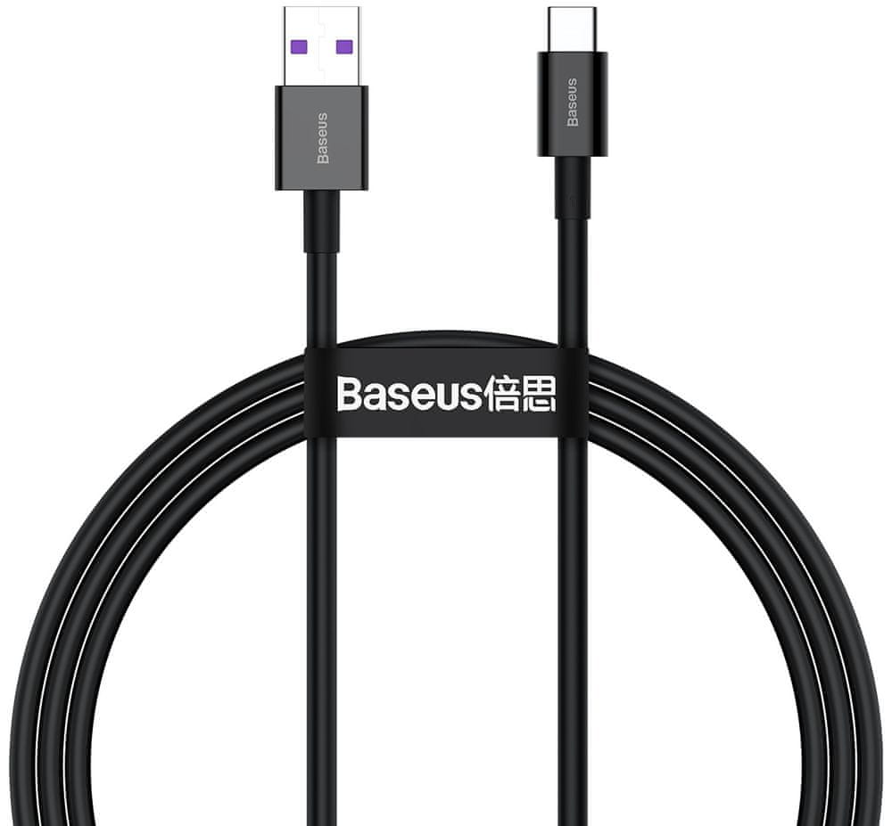 BASEUS Superior Series kabel USB-C 66W 1m CATYS-01, černá
