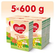 Hami 3 s příchutí vanilky 5x 600g