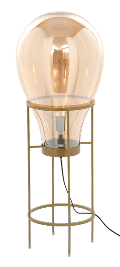 Miloo Home Stojací lampa Flame Champagne Xl 40X40X108 cm