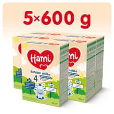 Hami 4 s příchutí vanilky 5x 600g