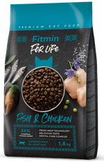 Fitmin cat For Life Adult Fish and Chicken 1,8 kg