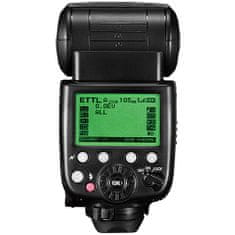 Pixel X800C PRO E-TTL blesk s integrovaným rádiovým přijímačem Pixel King pro Canon (Speedlite GN60, HSS) + 3× barevný silikonový difuzér