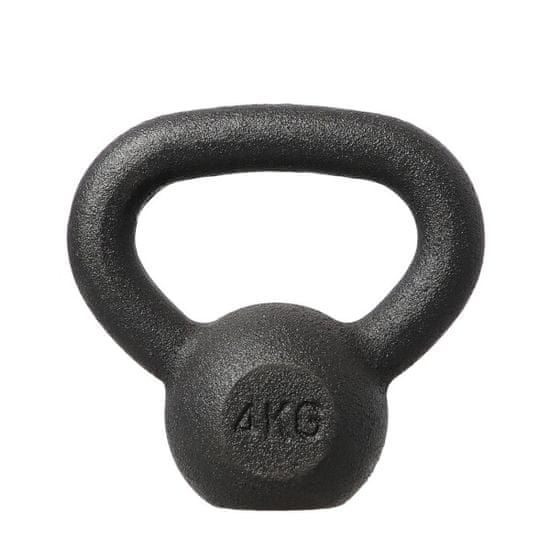 HMS litinový kettlebell KZG 4 kg