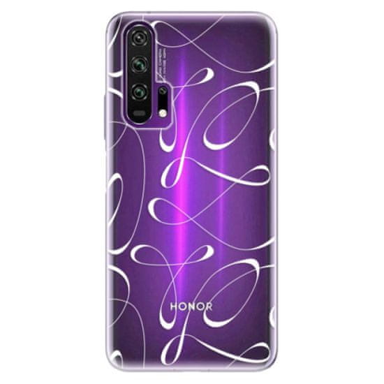 iSaprio Silikonové pouzdro - Fancy - white pro Honor 20 Pro