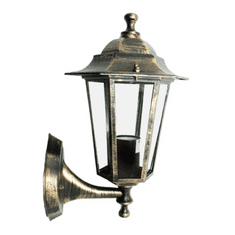 ACA ACA Lighting Garden lantern venkovní nástěnné svítidlo HI6021GB