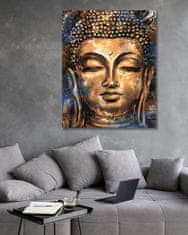 ZUTY Diamantové malování - BUDDHA S ORNAMENTY 40x50 cm bez rámu a bez vypnutí plátna