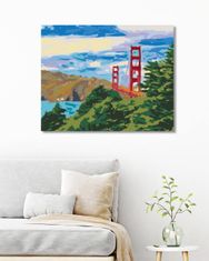 ZUTY Malování podle čísel - SAN FRANCISCO 40x50 cm vypnuté plátno na rám