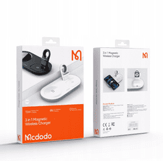 Mcdodo MCDODO 3-IN-1 DOKOVACÍ STANICE PRO IPHONE, AIRPOD, HODINKY CH-7060