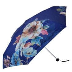Clayre & Eef Skládací deštník BLUE FLOWERS JZUM0035
