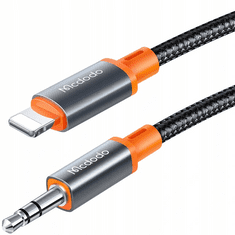 Mcdodo MCDODO CASTLE ŘADY ADAPTÉROVÝ KABEL LIGHTNING MINI JACK 1M CA-0780