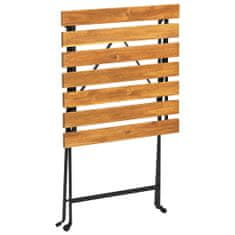 Greatstore Bistro stolek 55 x 54 x 71 cm masivní akáciové dřevo