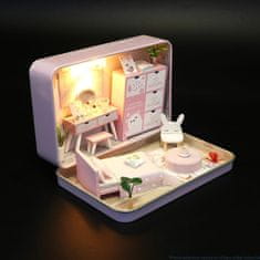 HABARRI DIY miniaturní domeček s LED osvětlením: Nedělní Ráno