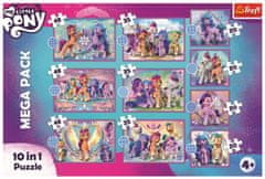 Trefl Puzzle My Little Pony: Zářiví poníci MEGA PACK 10v1