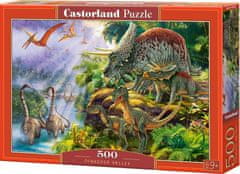 Castorland Puzzle Údolí dinosaurů 500 dílků