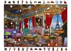 Wooden city Dřevěné puzzle Palác v Paříži 2v1, 2000 dílků EKO