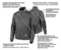 Promacher EREBOS LIGHT Jacket grey/black