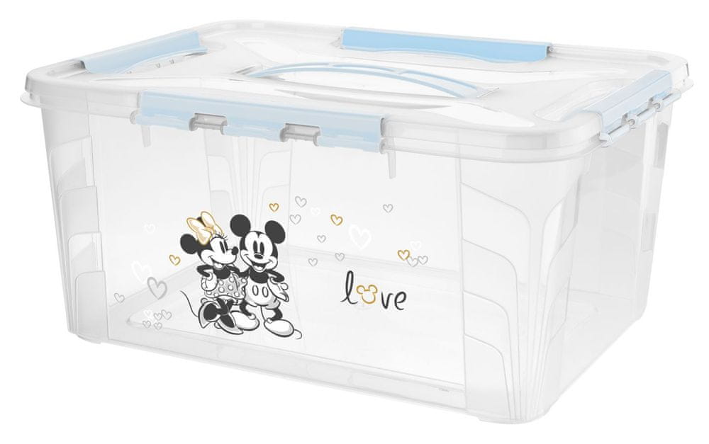 KEEPER Sp. z o.o. Domácí úložný box velký Mickey & Minnie - zánovní