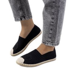 Dámské černé espadrilky velikost 38